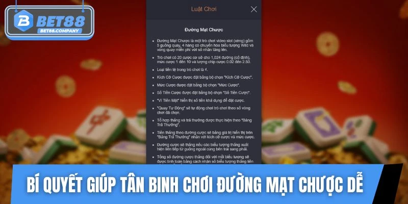Bí quyết giúp tân binh chơi Đường Mạt Chược dễ trúng